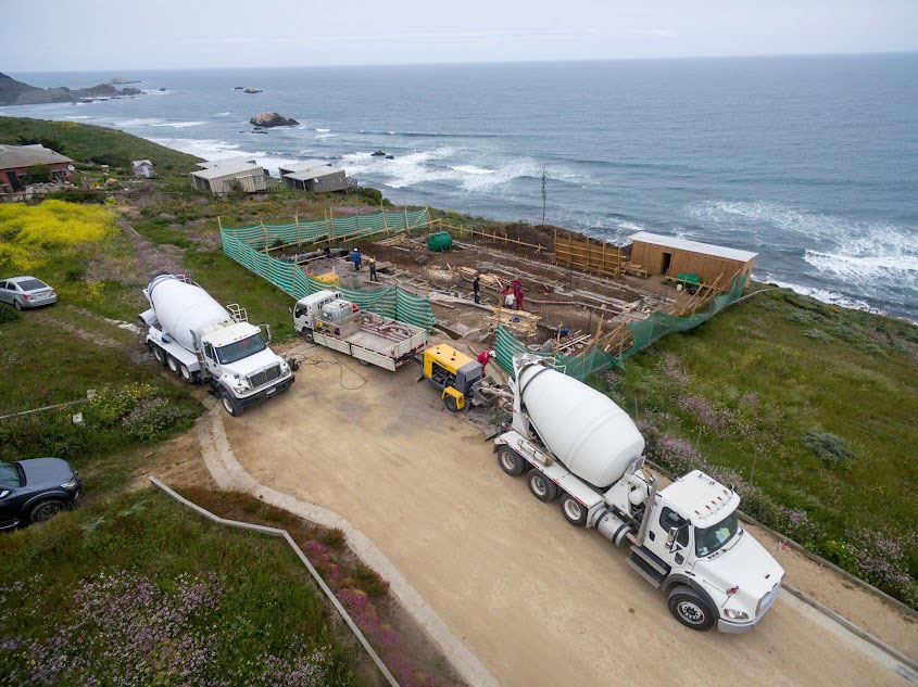 Operación en una obra del litoral central